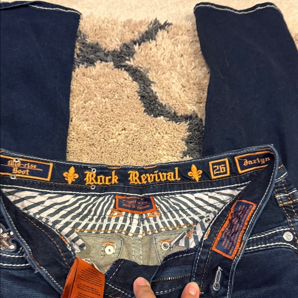 Rock Revival Women's Deep Indigo Boot Cut Jeans - Picture 2 of 6